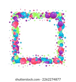 Abstract colorful background with sphere