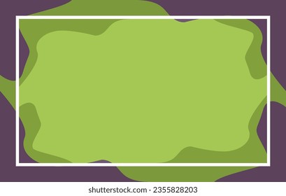 abstract colorful background, square border inside background.
