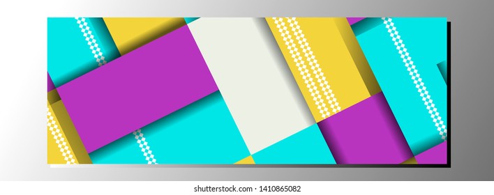 abstract, colorful background with square frames. vector geometric, fashion wallpaper template. material design backdrop. origami style, vector, business cards layout
