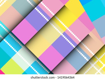 abstract. colorful background with square frames. vector geometric.