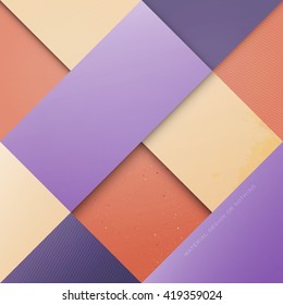 abstract, colorful background with square frames. vector geometric, fashion wallpaper template. material design backdrop. origami style, vector, brochure layout