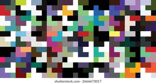 fundo colorido abstrato, fundo abstrato com quadrados