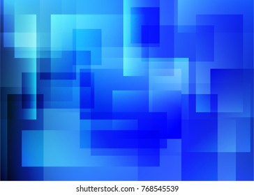 Abstract colorful background with squares