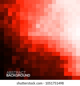 Abstract colorful background of squares. Geometric pattern. Vector illustration. Eps 10