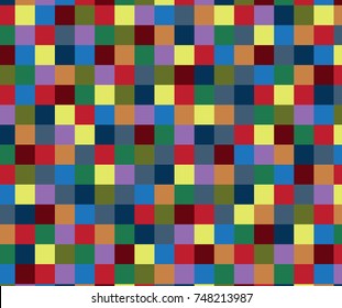 abstract colorful background with squares harmony tiles