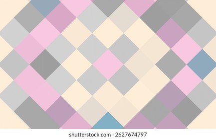 Abstract colorful background with squares pattern