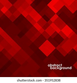 Abstract colorful background from squares. Vector illustration. Eps 10