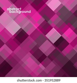 Abstract colorful background from squares. Vector illustration. Eps 10