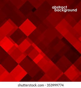Abstract colorful background from squares. Vector illustration. Eps 10
