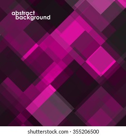 Abstract colorful background from squares. Vector illustration. Eps 10