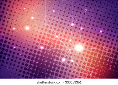Abstract colorful background with stars vector illustration EPS10.