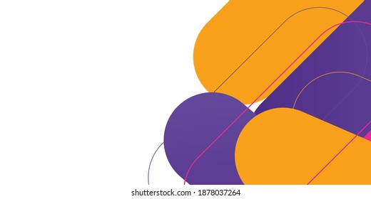 Abstract colorful background. Stock vector geometric colorful background. Trendy gradient shapes composition