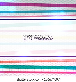Abstract colorful background with stripes
