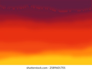 abstract colorful background with sunset
