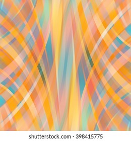 Abstract colorful background with swirl waves. Abstract background design.  Eps 10 vector illustration. Yellow, orange, blue colors. 