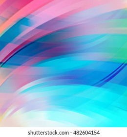 Abstract colorful background with swirl waves. Abstract background design.  Eps 10 vector illustration. Pink, purple, blue colors