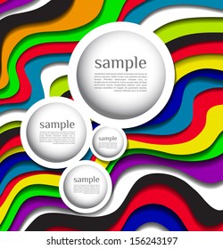 Abstract  colorful  background /template