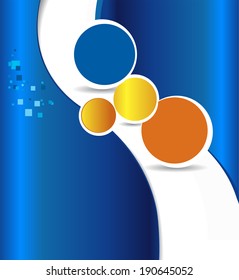 Abstract colorful background template