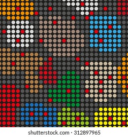 Abstract colorful background template.
