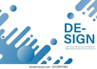 abstract colorful background template banner