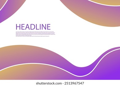 abstract colorful background template banner