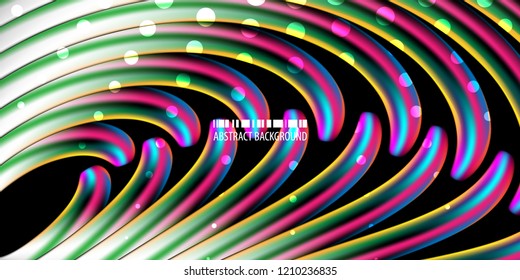 Abstract colorful background template with blended multiple bar shapes