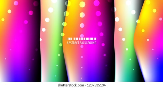 Abstract colorful background template with blended multiple bar shapes