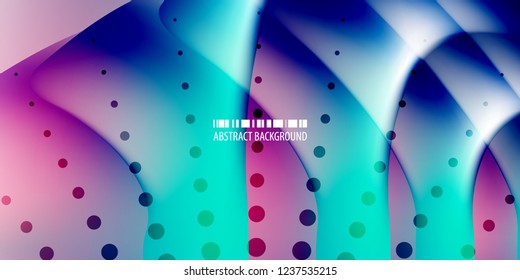 Abstract colorful background template with blended multiple bar shapes