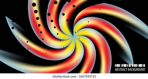 Abstract colorful background template with blended multiple geometric shapes