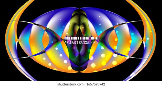 Plantilla de fondo de color abstracto con varias formas geométricas combinadas