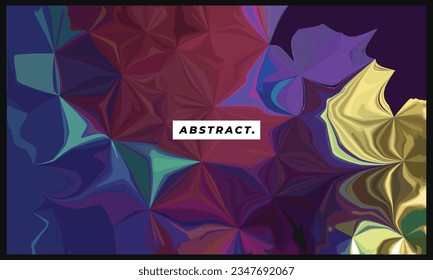 Abstract colorful background template copy space. Contemporary backdrop design for poster, banner, landing page, or magazine cover.