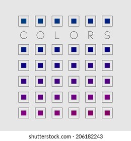 Abstract colorful background template | EPS10 Vector