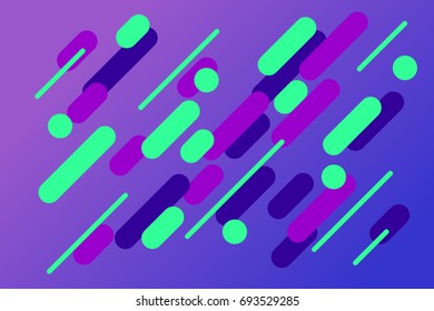 Gráfico de plantilla de fondo coloreado abstracto para su uso en el diseño