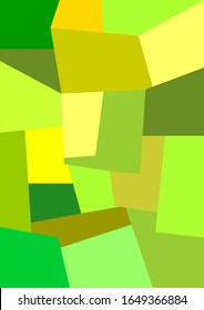 Plantilla de fondo colorida abstracta. Fondo verde.Tonos pastel.ilustración vectorial.