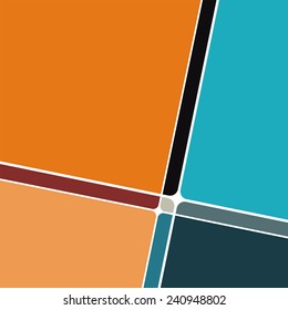 Abstract colorful background template. Poster of flyer
