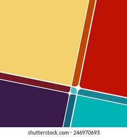 Abstract colorful background template. Poster of flyer
