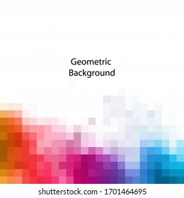 Abstract colorful background template. Vector, EPS8.