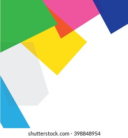 Abstract colorful background template. Vector, EPS10