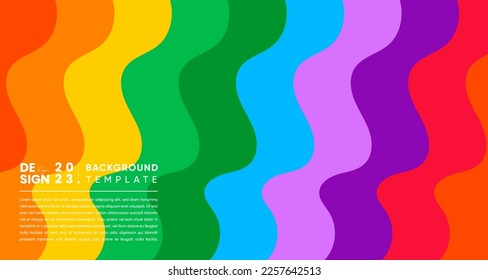Abstract Colorful Background. Template for Websites, Landing Page, Wallpaper, Posters, Banners, Brochures, Flyers, Covers, and any Digital Product.