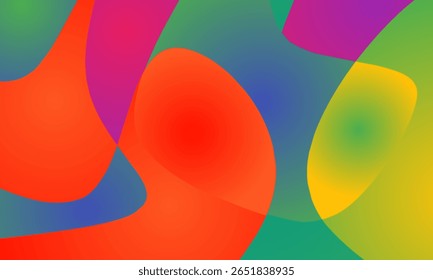Abstract Colorful Background. Template for Websites, Landing Page, Wallpaper, Posters, Banners, Brochures, Flyers, Covers, and any Digital Product.