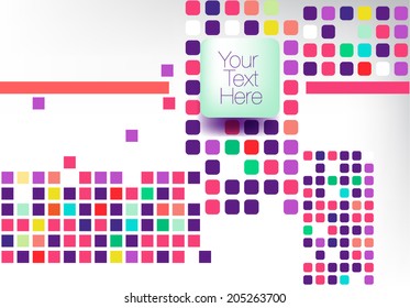 Abstract Colorful Background for Text