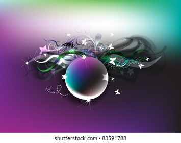 abstract colorful background for text