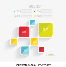 abstract colorful background with text space 