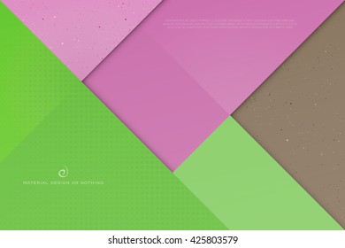 abstract colorful background with triangle shape frames. vector geometric fashion wallpaper template. material design backdrop presentation banner. origami style vector business cards layout