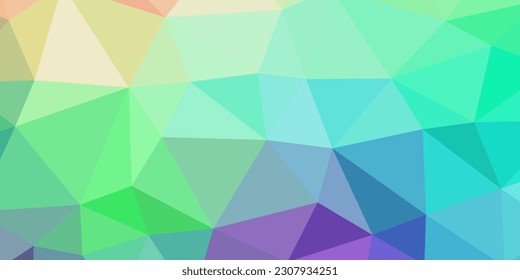 abstract colorful background with triangles