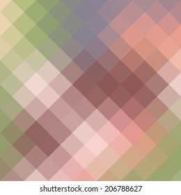 Abstract colorful background of triangles. Vector illustration