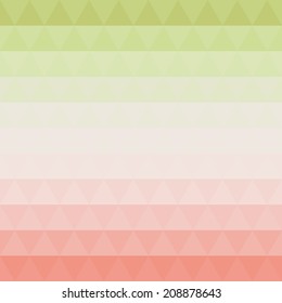 Abstract colorful background of triangles. Vector illustration