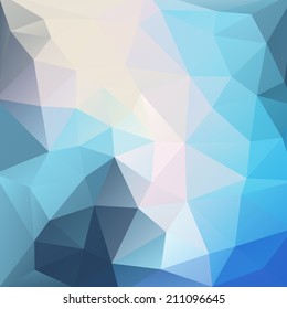 Abstract colorful background of triangles. Vector illustration