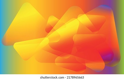 abstract colorful background with triangles. vector illustration