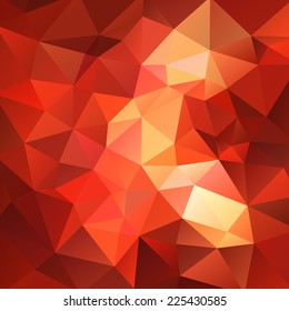 Abstract colorful background of triangles. Vector illustration
